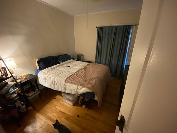one of two bedrooms