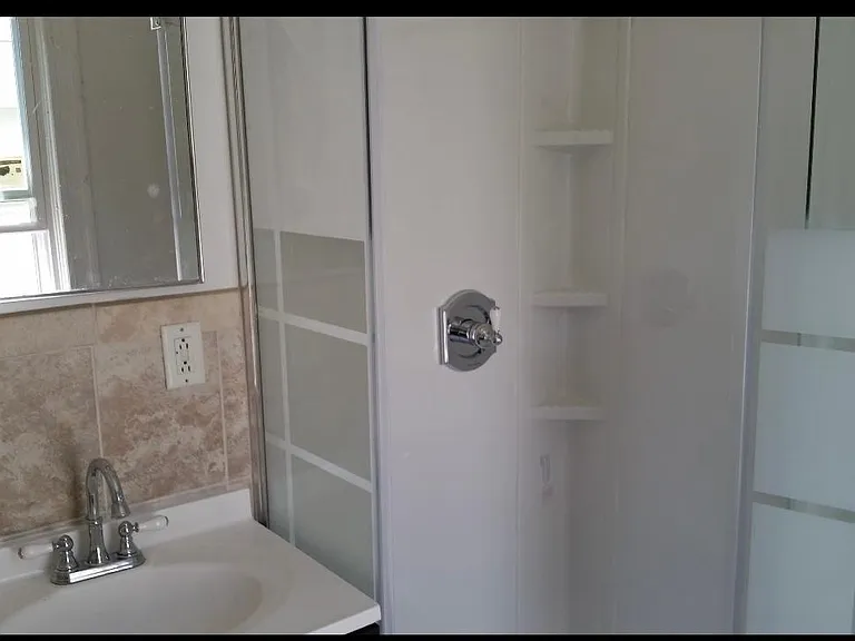 Main floor walk in shower full bath