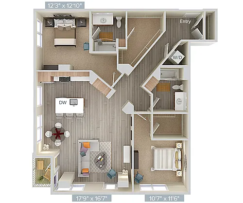 Floor plan Furnished-f-B15x1359x2