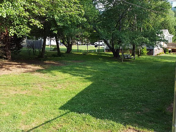 Back fenced in yard