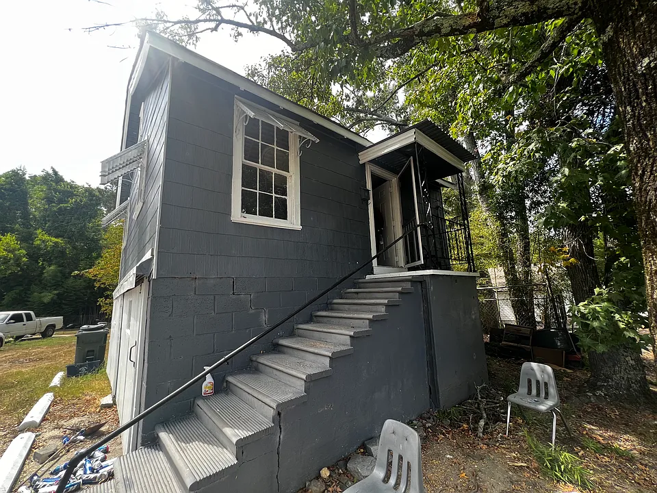 Stairs into unit and Front Porch