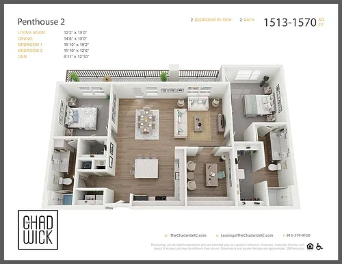 Floor plan PH2