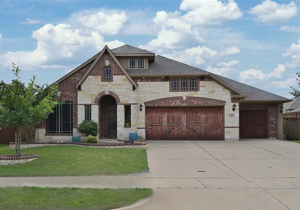 Front Brick and Stone Elevation