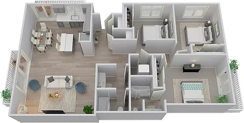 Floor plan 3X2