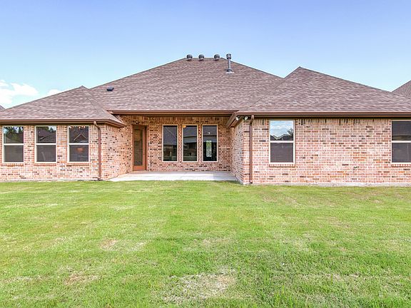 Example of completed Glenwood Floor Plan