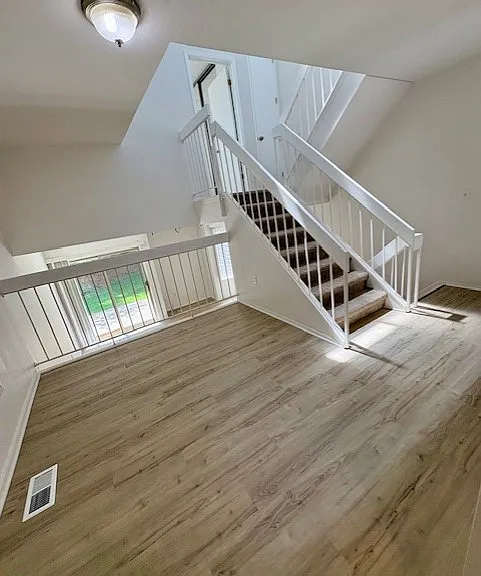 dining room overlooks family room