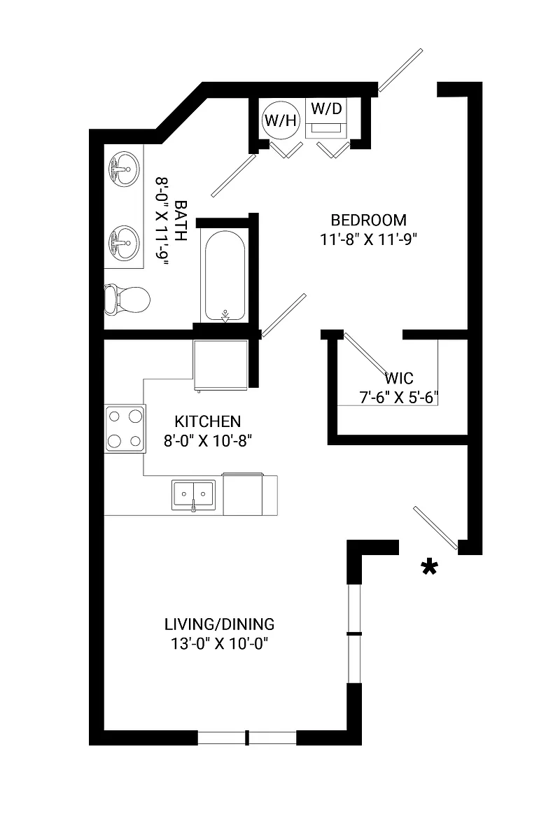Floor plan Lancaster