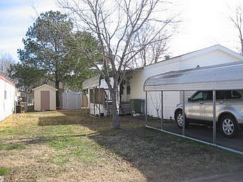 Large Covered Deck and Outside Storage Shed
