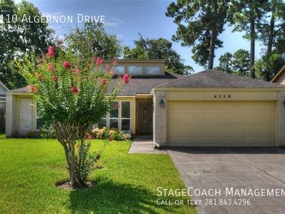 4110 Algernon Dr, Spring, TX, 77373