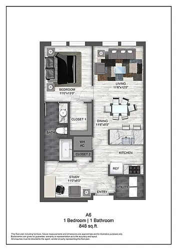 Floor plan A6