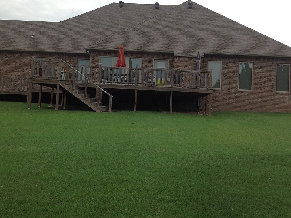 back of home - deck area