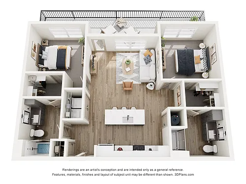 Floor plan LaSalle