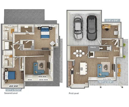 Floor plan BT2D-1621