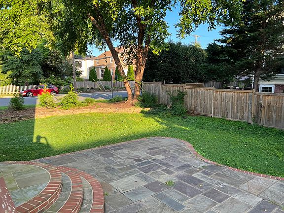 Nice back yard for your spring, summer and fall parties.