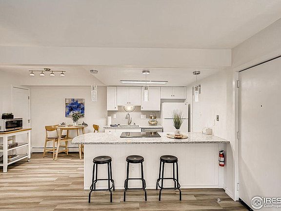 Kitchen and dining nook.