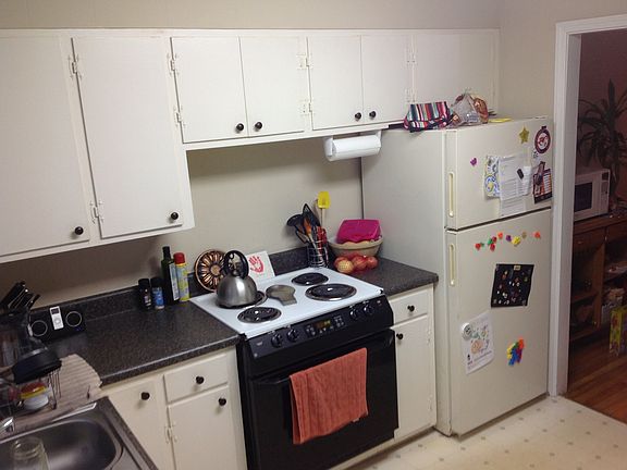 Kitchen - includes refrigerator and stove/range oven
