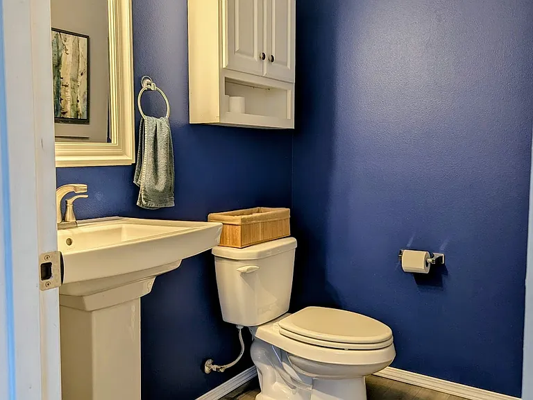 Bathroom off of Butler's Pantry