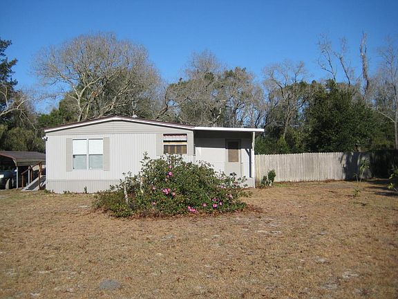 Front view from yard near street