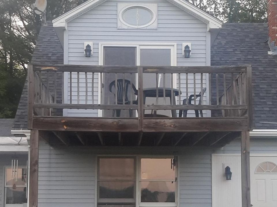 balcony and house