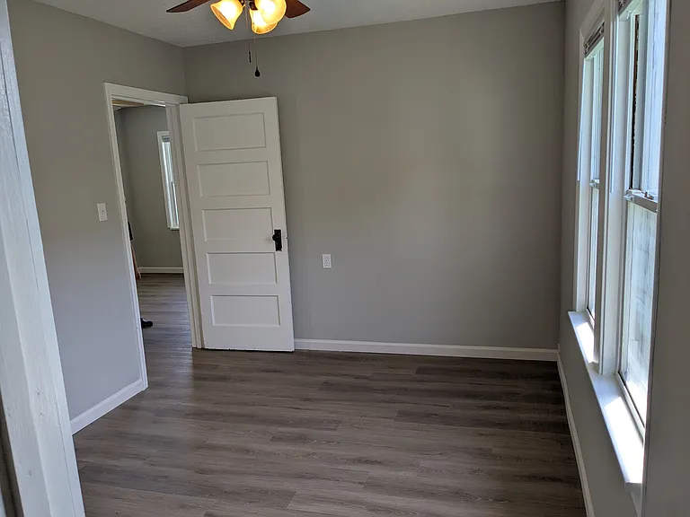 View from back of bedroom