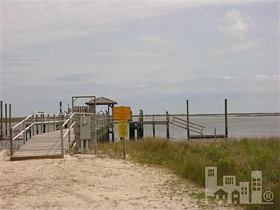 View of Dock and ICWW