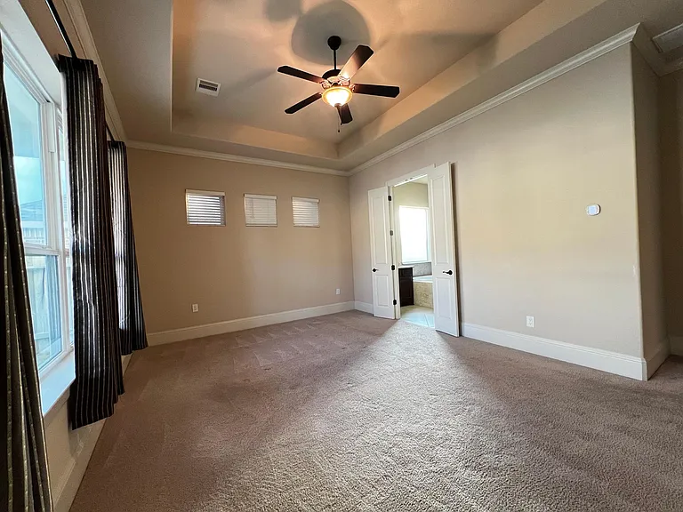 Master Bedroom with Recessed Ceiling