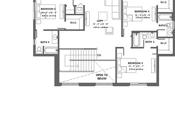 Second Floor Standard - Additional Options Available
