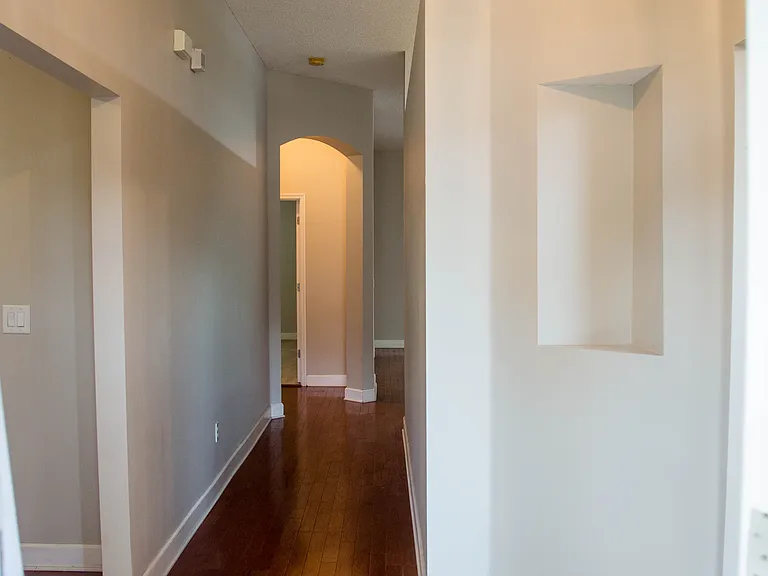 Looking in from the front door