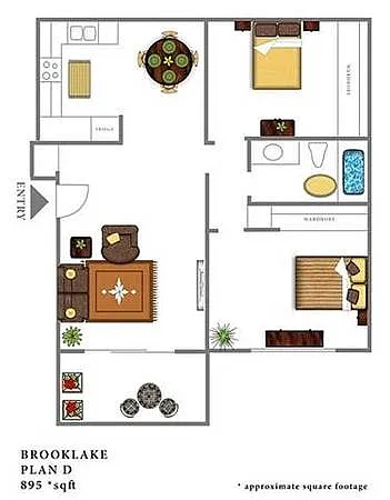 Floor plan Plan D