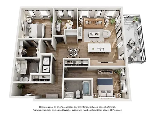 Floor plan B19