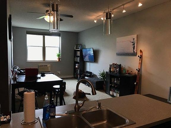 Living room from kitchen island.