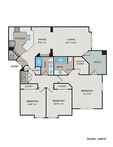 Floor plan Granite