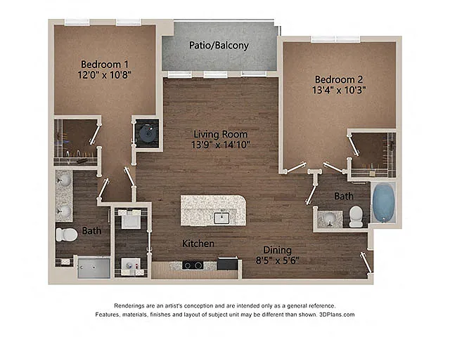 Floor plan Blanford