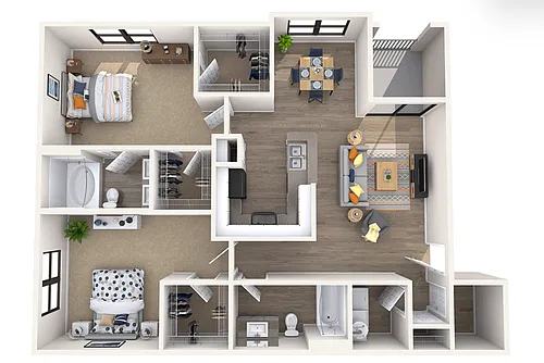 Floor plan B3P