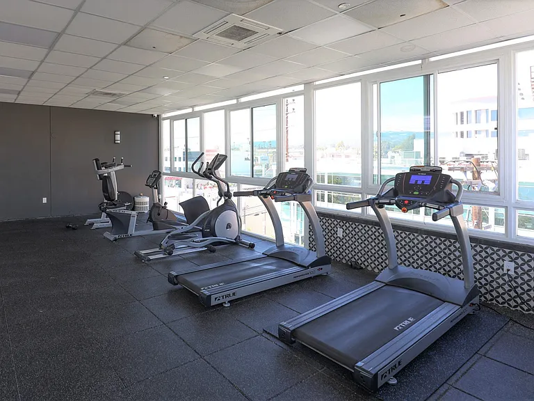 Exercise Equipment in the Resident Fitness Center