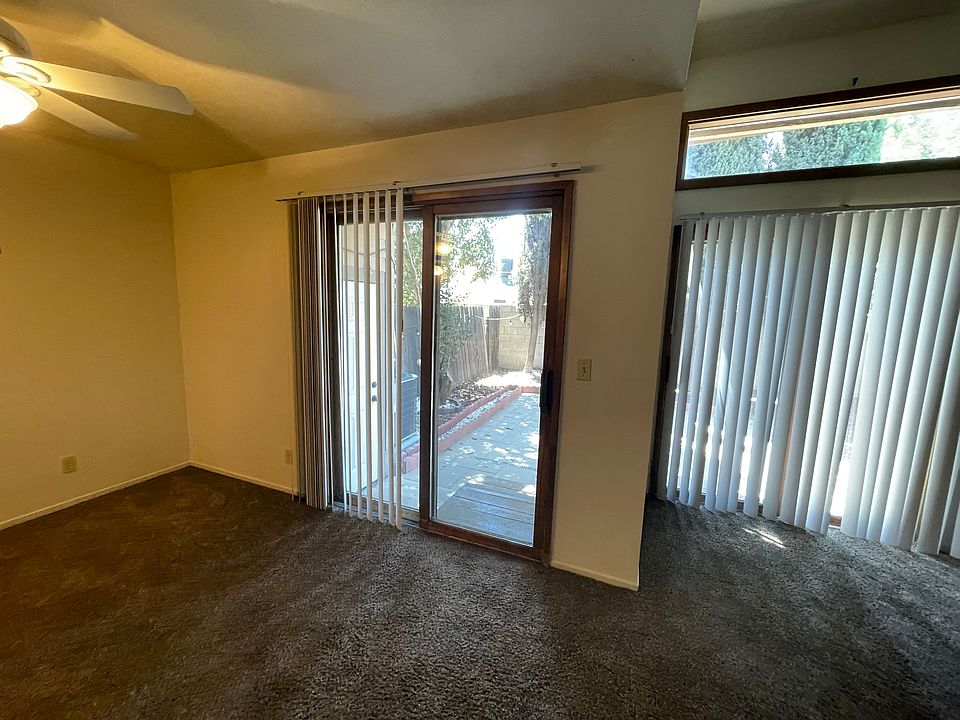 Backyard access through two sliders