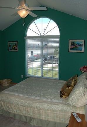 Vaulted 2nd bedroom