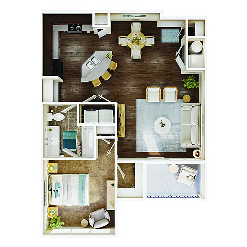 Floor plan The Mahoney