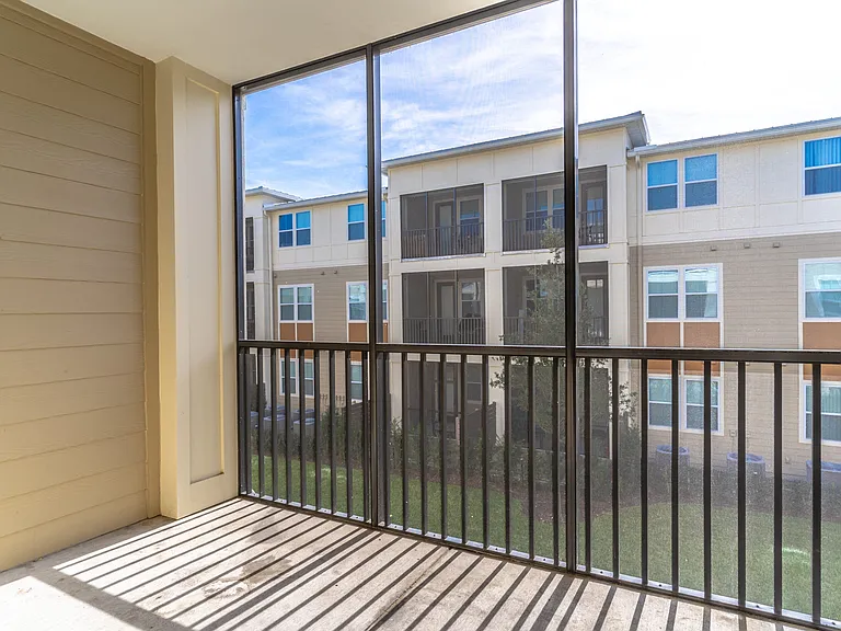 Screened in patio