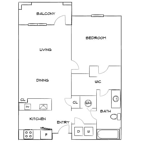 Floor plan Design 1C