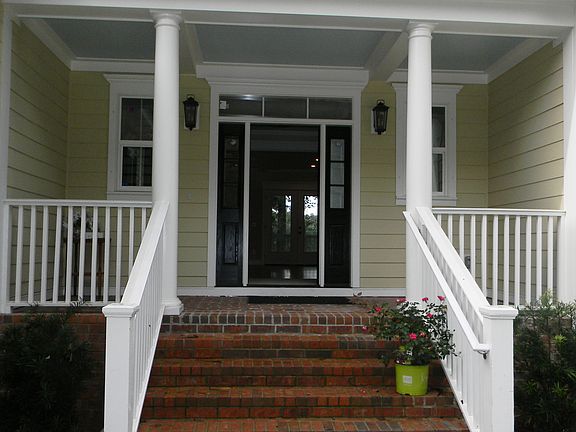 classic brick entry & detail
