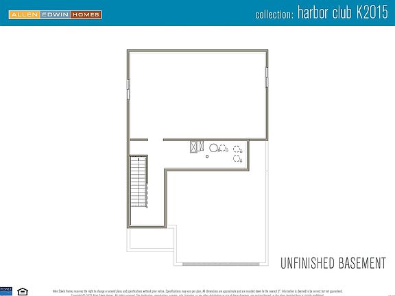 Harbor Club K2015 - Unfinished Basement
