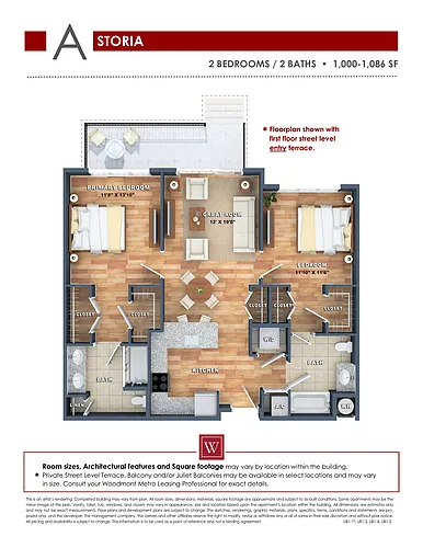 Floor plan Astoria