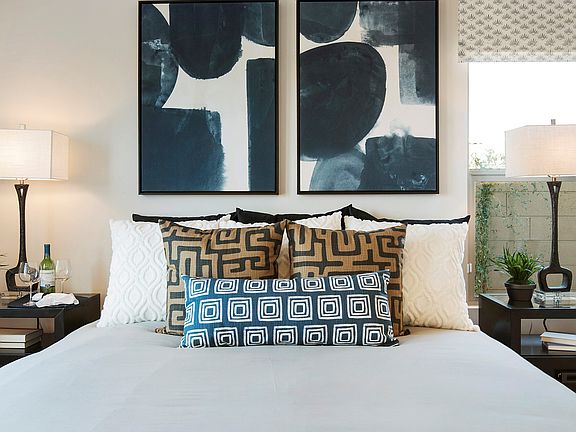 Luxurious primary suite