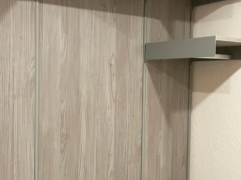 Closet shelves