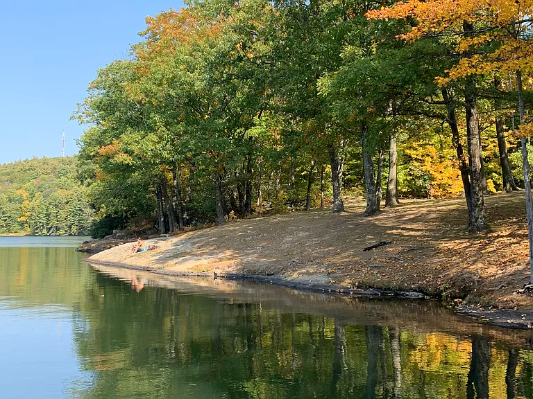 Indian Brook Reservoir nearby.