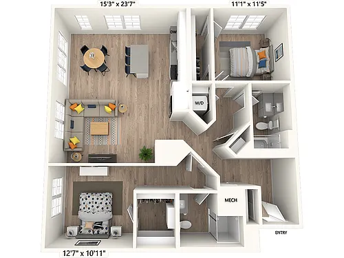 Floor plan B-04-Scheme II