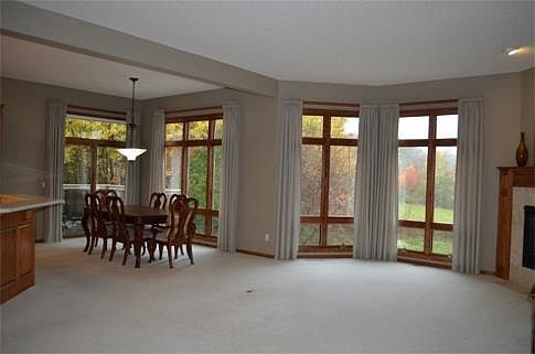 Along with the openness of the floorplan you'll notice the impressive nearly floor to ceiling window