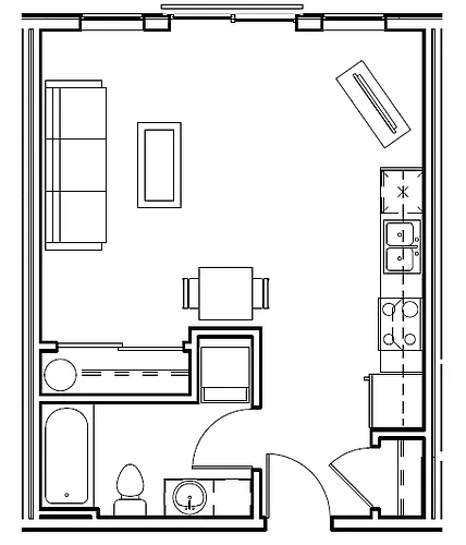Floor plan A2