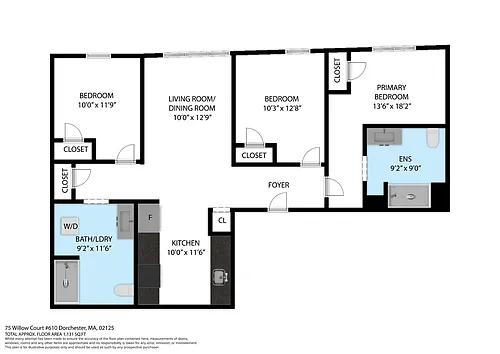 Floor plan 610 - 3A